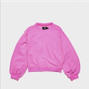 UGG “Brook” balloon sleeve crew neck NWT